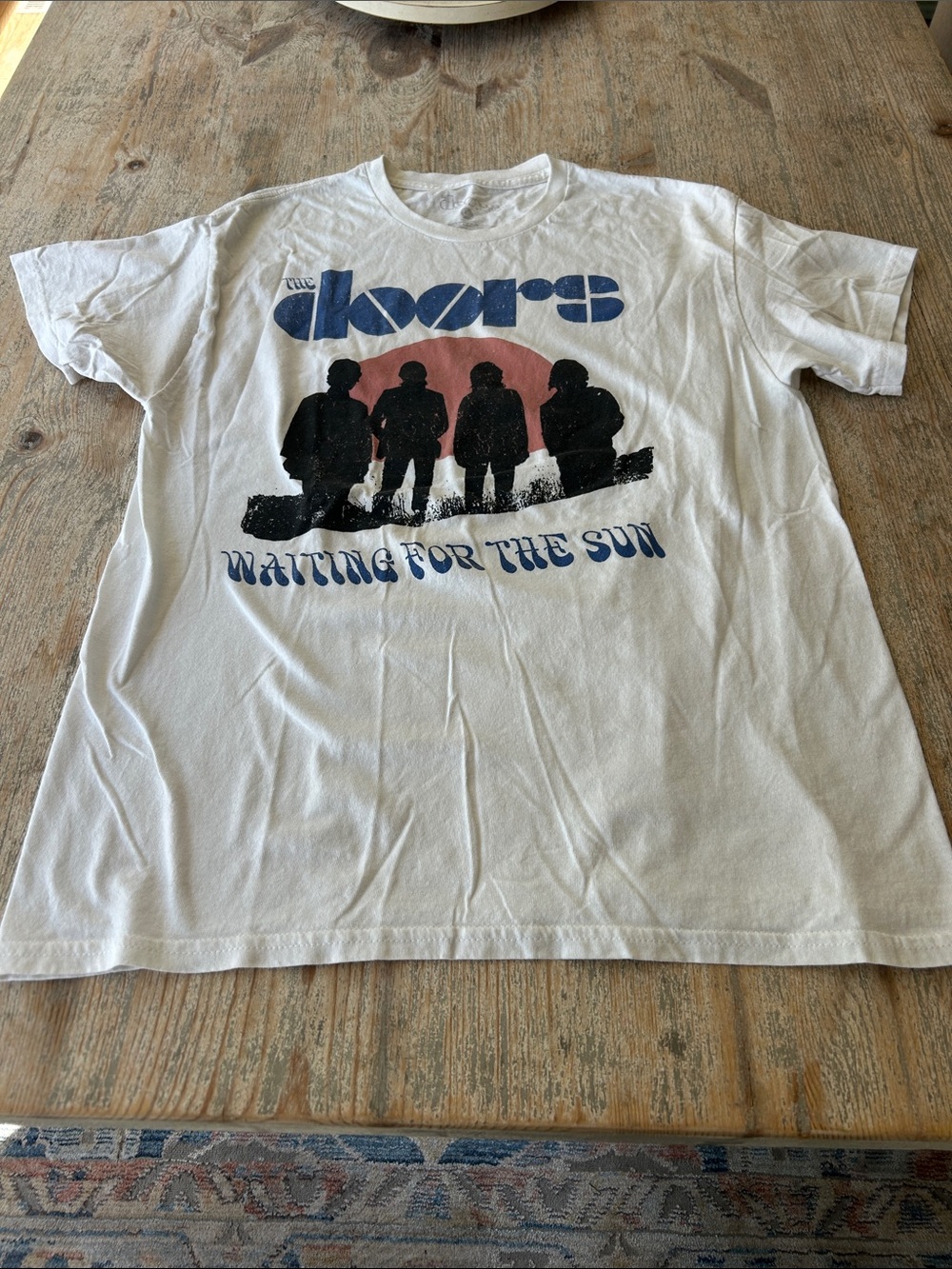 The Doors "Waiting for the Sun" Graphic Tee - White
